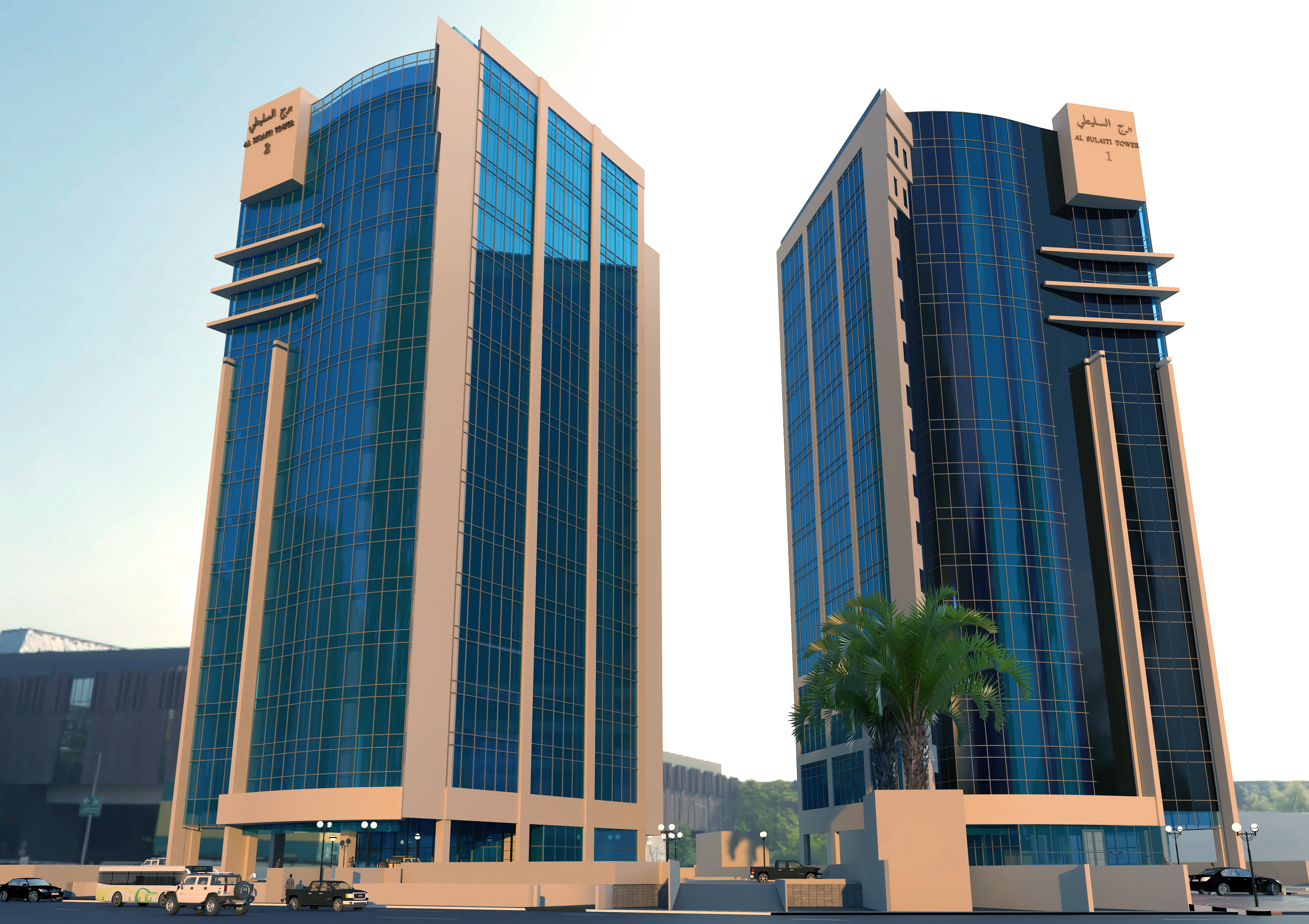 تطوير متعدد الاستخدامات (أبراج سكنية وتجارية)