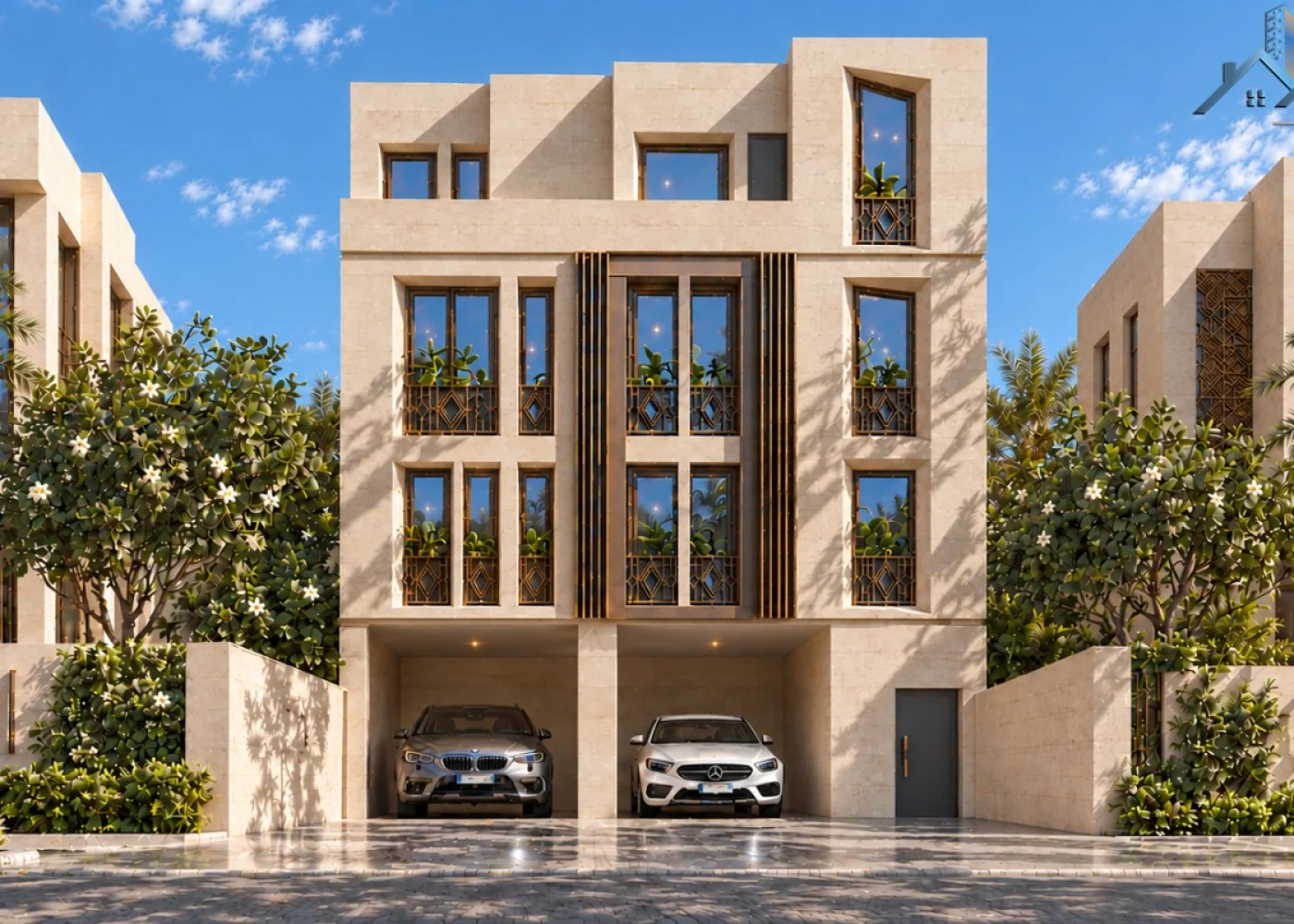 عمارة سكنية بتصميم عصري